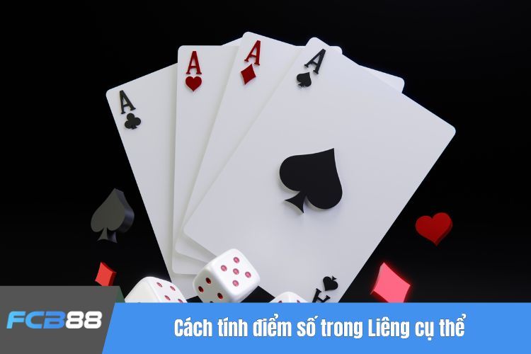 Cách tính điểm số trong Liêng cụ thể