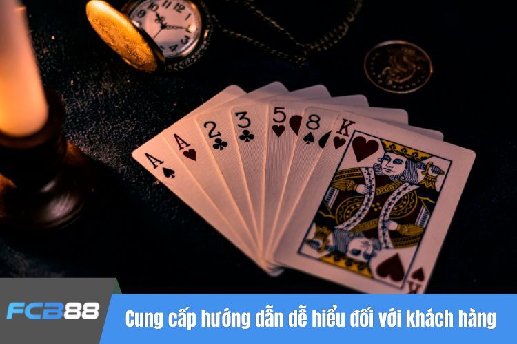 Cung cấp hướng dẫn cụ thể dễ hiểu đối với khách hàng