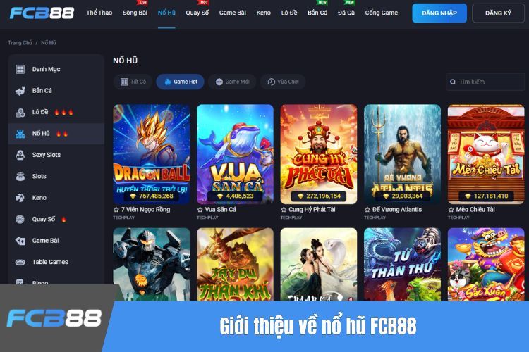 Giới thiệu về nổ hũ FCB88